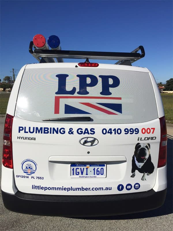 little pommie plumber booragoon van
